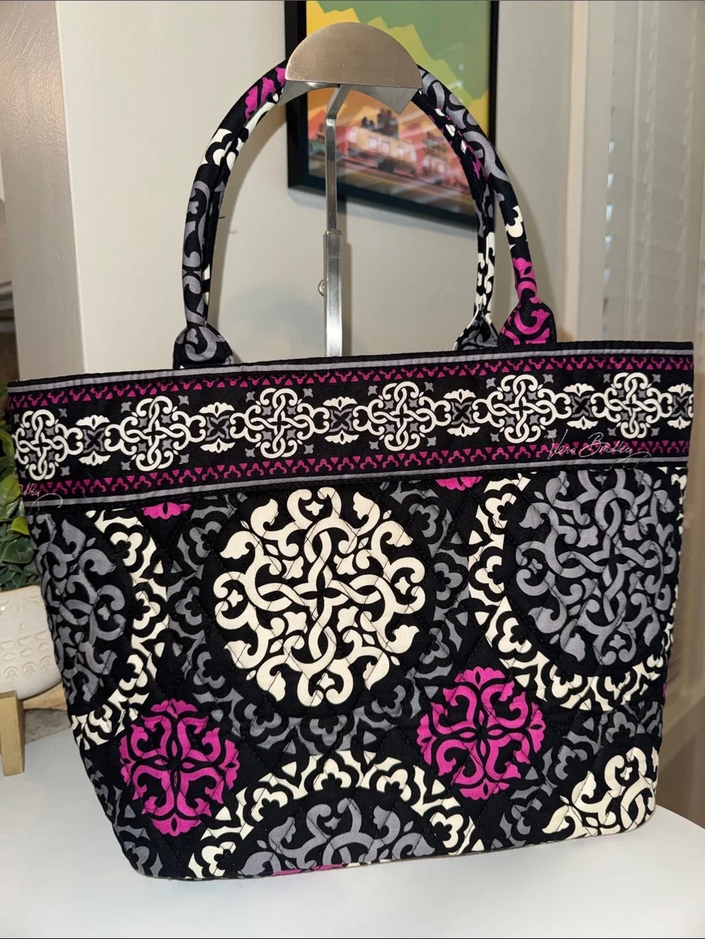 Vera Bradley Tote Canterberry Magenta